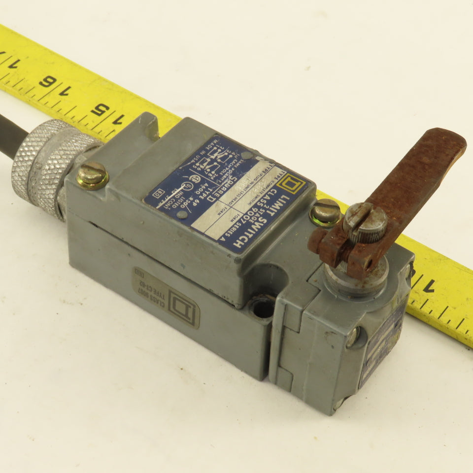 Square D C66B2 2 Stage Limit Switch 600V Rocker Arm