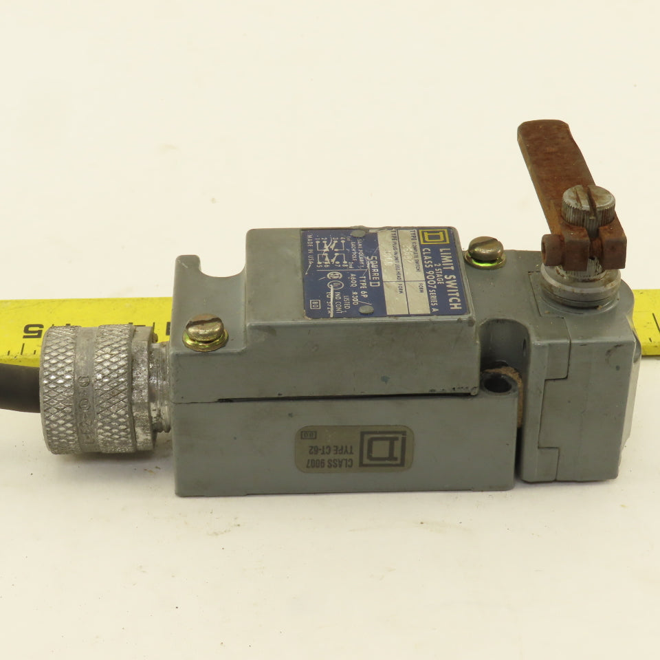 Square D C66B2 2 Stage Limit Switch 600V Rocker Arm