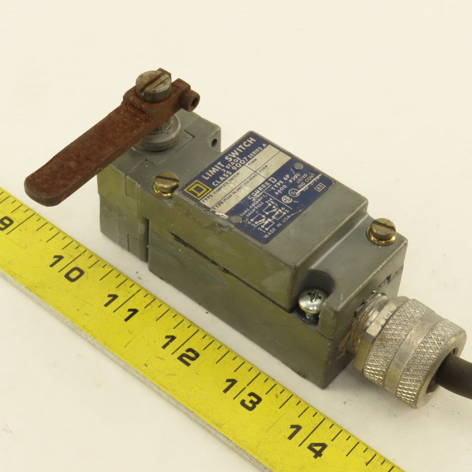 Square D C66B2 2 Stage Limit Switch 600V Rocker Arm