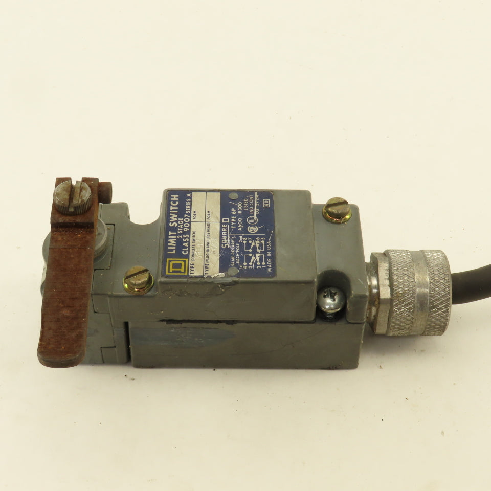 Square D C66B2 2 Stage Limit Switch 600V Rocker Arm