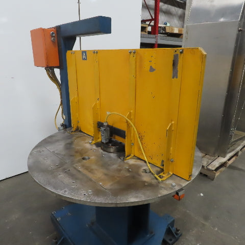 Robot Welder 48" Horizontal 180° Rotary Indexing Turn Table 90VDC