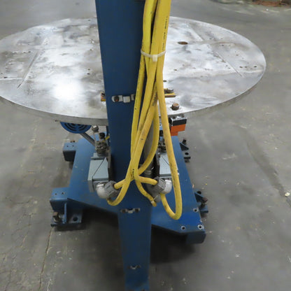 Robot Welder 48" Horizontal 180° Rotary Indexing Turn Table 90VDC
