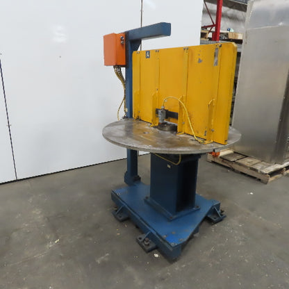 Robot Welder 48" Horizontal 180° Rotary Indexing Turn Table 90VDC