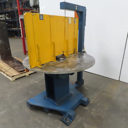 Robot Welder 48" Horizontal 180° Rotary Indexing Turn Table 90VDC
