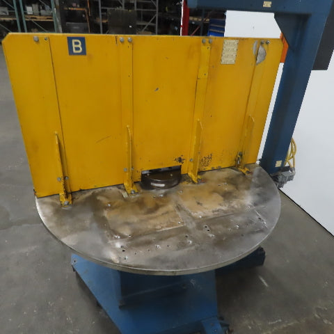 Robot Welder 48" Horizontal 180° Rotary Indexing Turn Table 90VDC