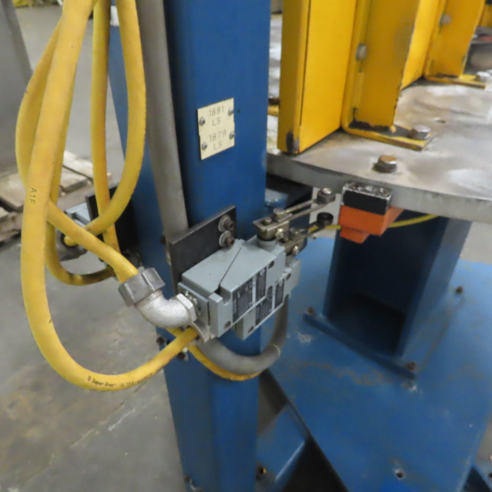 Robot Welder 48" Horizontal 180° Rotary Indexing Turn Table 90VDC