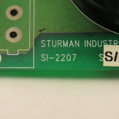 Sturman Industries SI-2207 35V 3000uF Capacitor Circuit Board