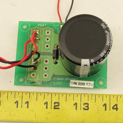Sturman Industries SI-2207 35V 3000uF Capacitor Circuit Board