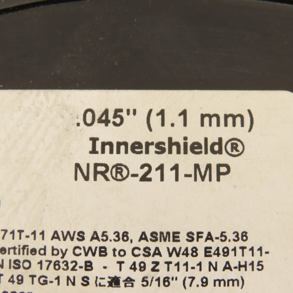 Lincoln Electric NR-211-MP Flux-Cored Welding Wire 10Lb Spool 0.045in Dia.