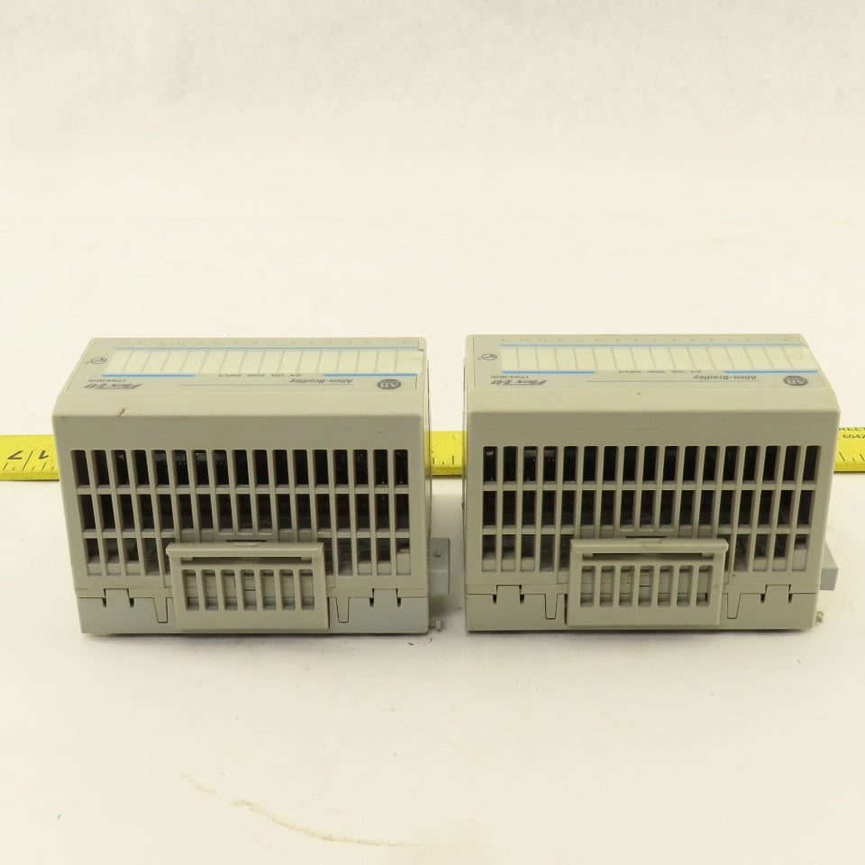 Allen Bradley 1794-1B16 Flex I/O 24VDC Sink 16 Point Input Module Lot Of 2