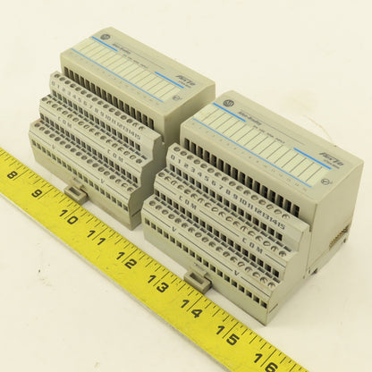 Allen Bradley 1794-1B16 Flex I/O 24VDC Sink 16 Point Input Module Lot Of 2