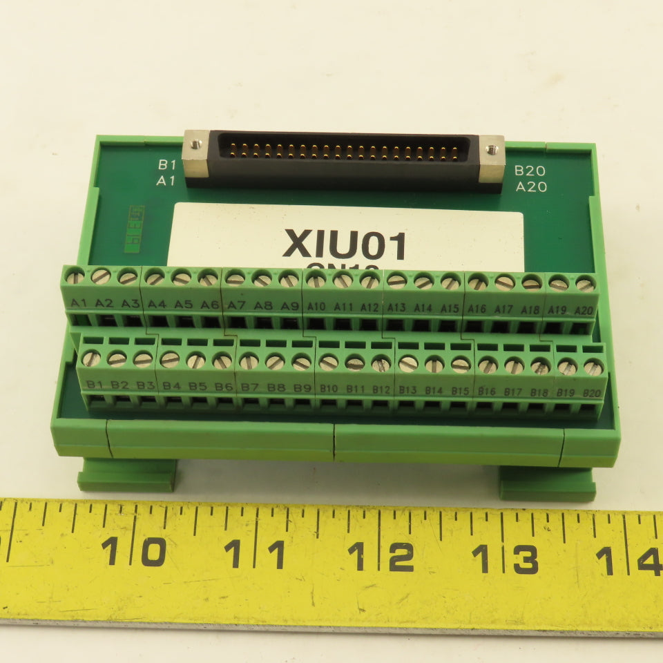 Phoenix Contact XIU01 40 Pin Serial Port Interface Module Terminal Block
