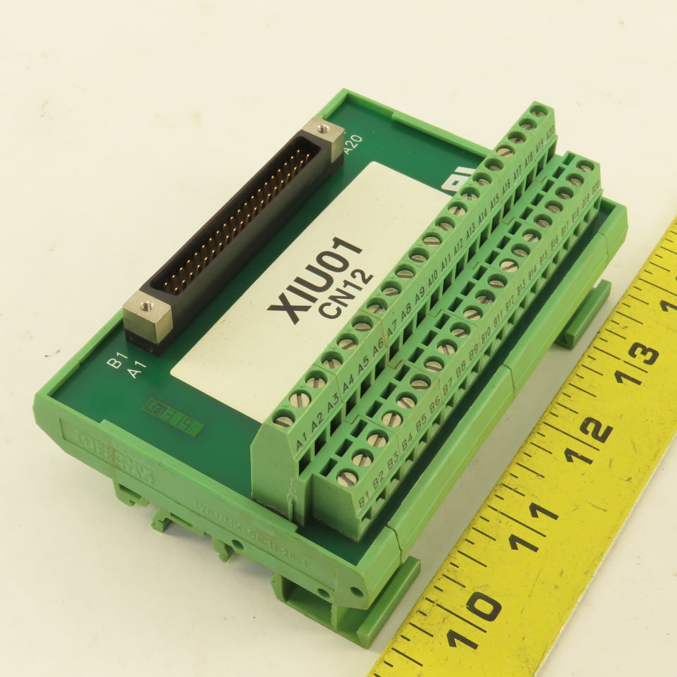 Phoenix Contact XIU01 40 Pin Serial Port Interface Module Terminal Block