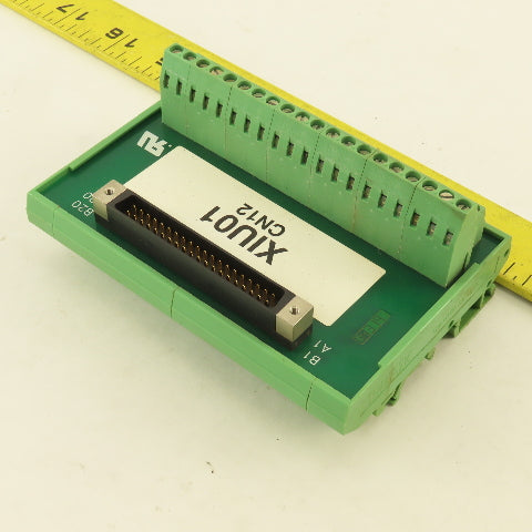 Phoenix Contact XIU01 40 Pin Serial Port Interface Module Terminal Block