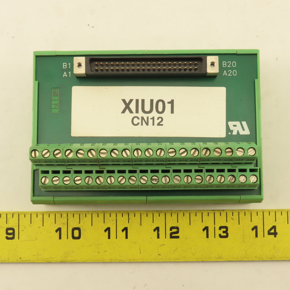Phoenix Contact XIU01 40 Pin Serial Port Interface Module Terminal Block