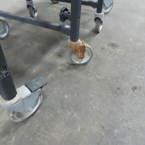 Flexible Adjustable Skatewheel Gravity Conveyor 18" Bf x 12' Long x 29" High