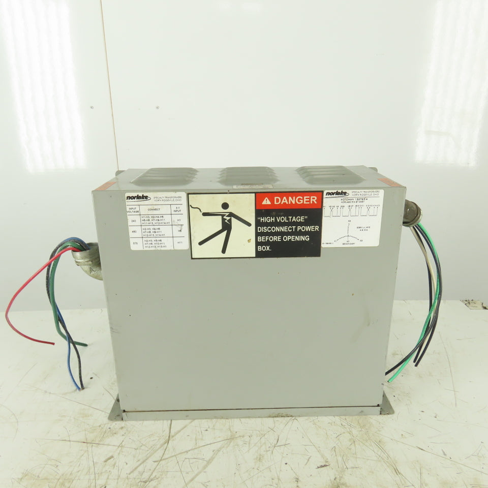 Norlake ST-4597 Motoman 132765-4 Robot Transformer 240-575HV x 208LV 4.5kVa