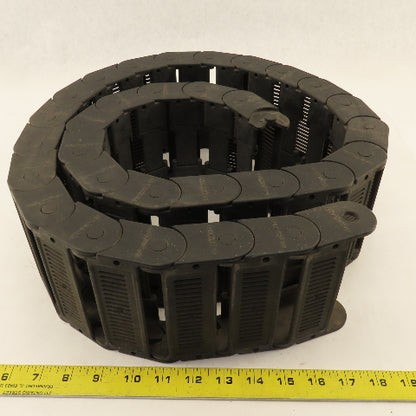 EKD Gelenkrohr 4" x 1" Feed Thru Cable Carrier Energy Chain 5' Section