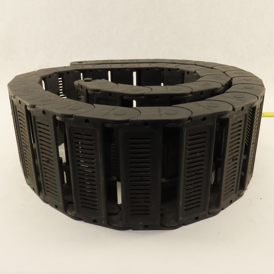 EKD Gelenkrohr 4" x 1" Feed Thru Cable Carrier Energy Chain 5' Section