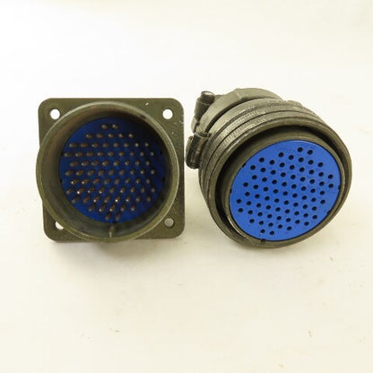 Amphenol 36-73SF 36-73PF 73 Pin Circular Connector Solder Cup Male/Female