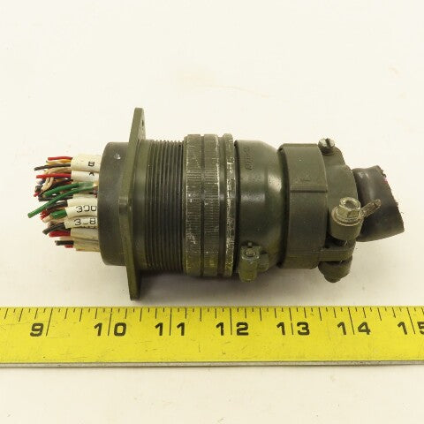 Amphenol 36-73SF 36-73PF 73 Pin Circular Connector Solder Cup Male/Female