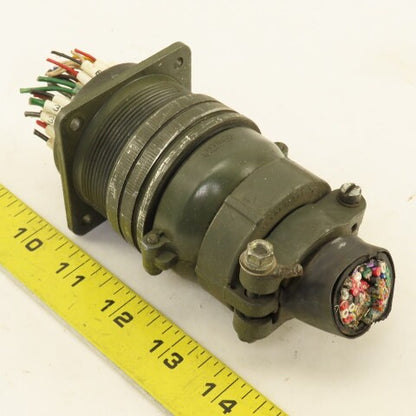 Amphenol 36-73SF 36-73PF 73 Pin Circular Connector Solder Cup Male/Female