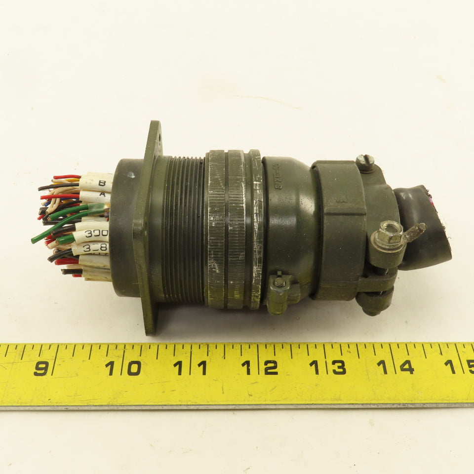 Amphenol 36-73SF 36-73PF 73 Pin Circular Connector Solder Cup Male/Female