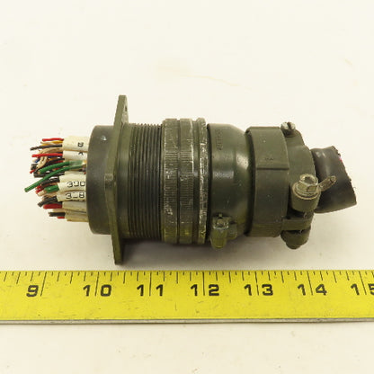 Amphenol 36-73SF 36-73PF 73 Pin Circular Connector Solder Cup Male/Female