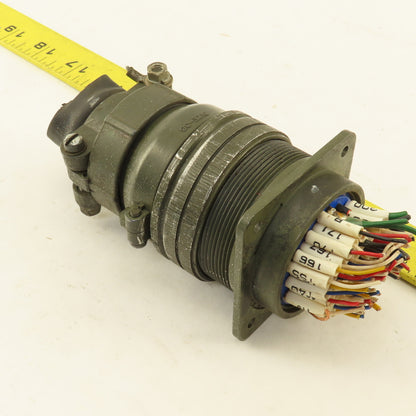 Amphenol 36-73SF 36-73PF 73 Pin Circular Connector Solder Cup Male/Female