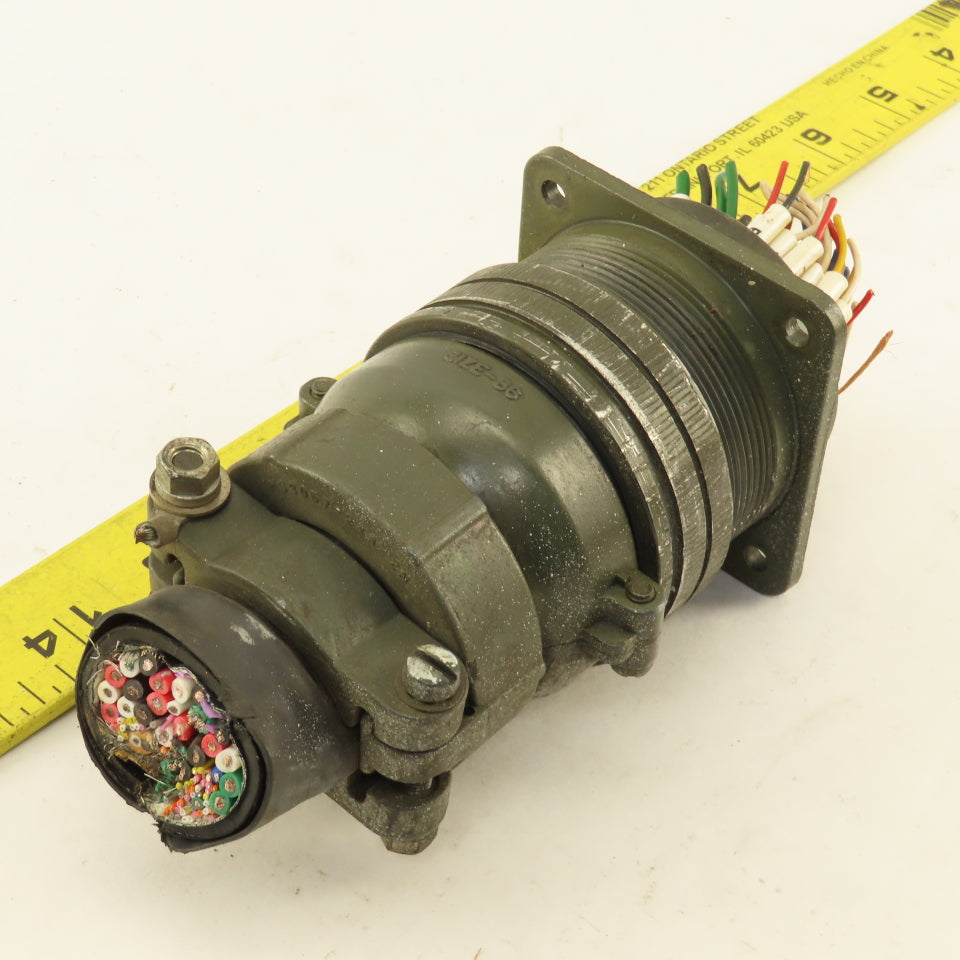 Amphenol 36-73SF 36-73PF 73 Pin Circular Connector Solder Cup Male/Female