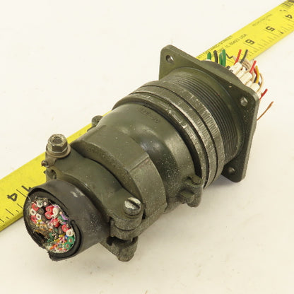 Amphenol 36-73SF 36-73PF 73 Pin Circular Connector Solder Cup Male/Female