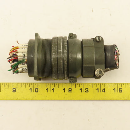 Amphenol 36-73SF 36-73PF 73 Pin Circular Connector Solder Cup Male/Female