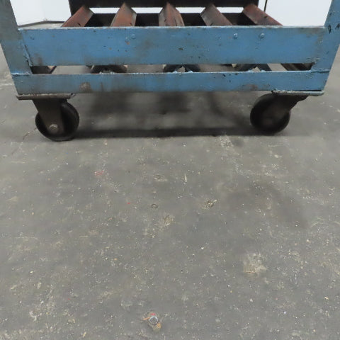 Heavy Duty Steel Frame Industrial Portable Cart Stand W/Casters 39"x35"x 34"