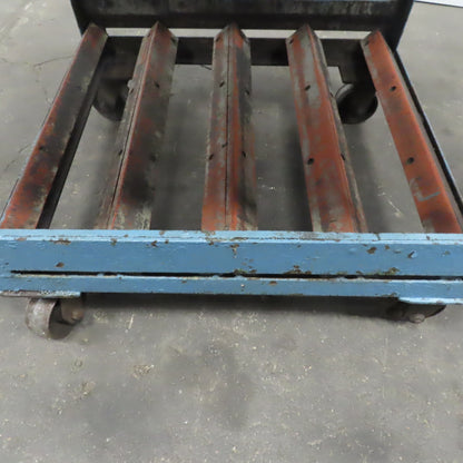 Heavy Duty Steel Frame Industrial Portable Cart Stand W/Casters 39"x35"x 34"