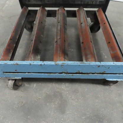 Heavy Duty Steel Frame Industrial Portable Cart Stand W/Casters 39"x35"x 34"