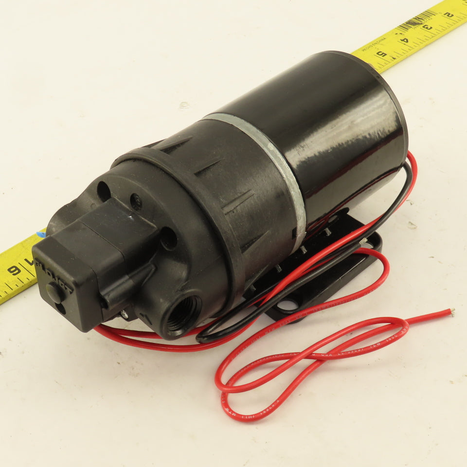 Flojet Duplex II 12VDC Medium Pressure Diaphragm Pump NOS 3/8"f Ports