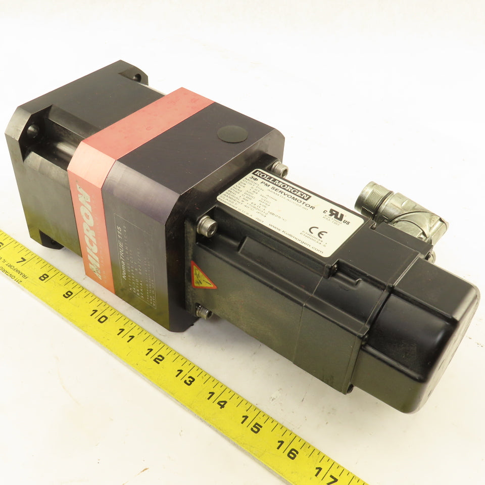 Kollmorgen AKM41H-ACC22-00 5.1 Ratio 1200RPM Servo Gear Motor 0.88kW 320VDC