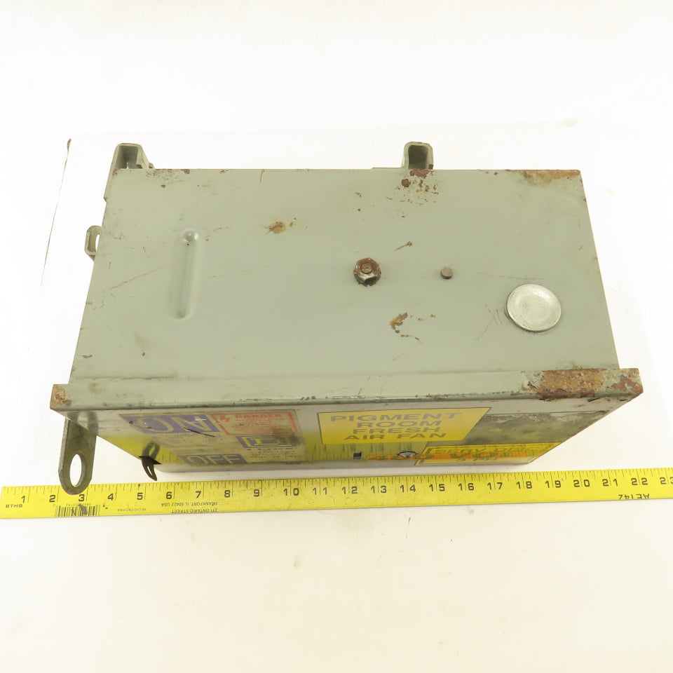 Square D PFA34020G I-Line 20A 480V 3 Pole Bus Tap Disconnect Switch