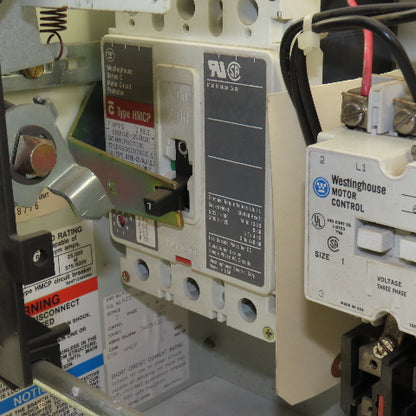 Cutler Hammer 7A 3Hp 480V Starter Motor Control Center MCC No Coil