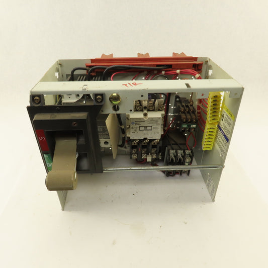 Cutler Hammer 7A 3Hp 480V Starter Motor Control Center MCC No Coil
