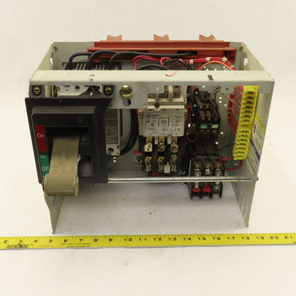Cutler Hammer 50A 25Hp 480V Motor Control Center MCC