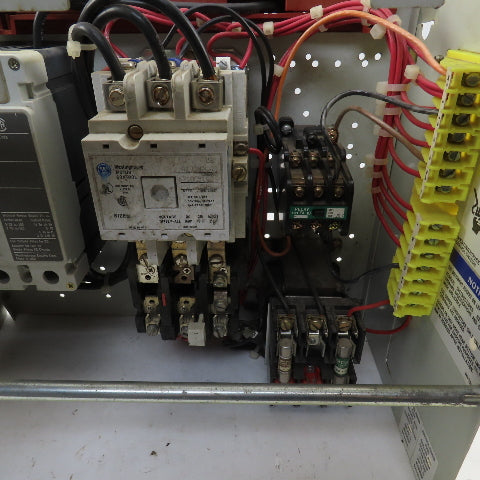 Cutler Hammer 50A 25Hp 480V Motor Control Center MCC
