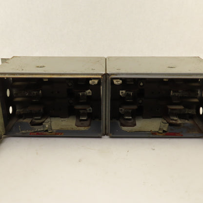 Square D QMB3603T 30A 600V Dual 3 Pole Fuse Holder Panelboard Switch MCC