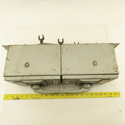 Square D QMB3603T 30A 600V Dual 3 Pole Fuse Holder Panelboard Switch MCC