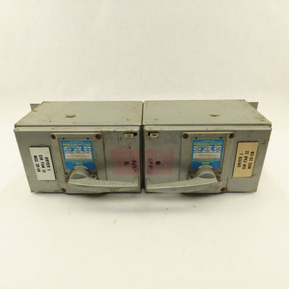 Square D QMB3603T 30A 600V Dual 3 Pole Fuse Holder Panelboard Switch MCC