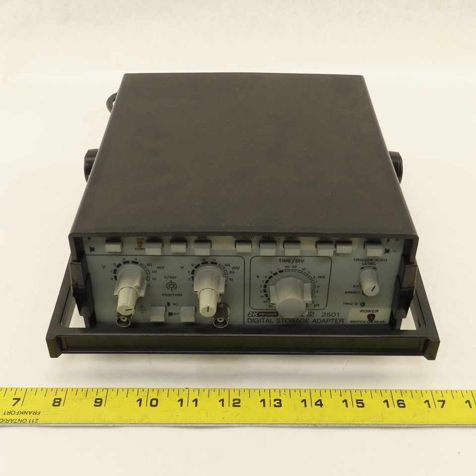 B+K Precision Dynascan Model 2501 Digital Storage Adapter Oscilloscope Control