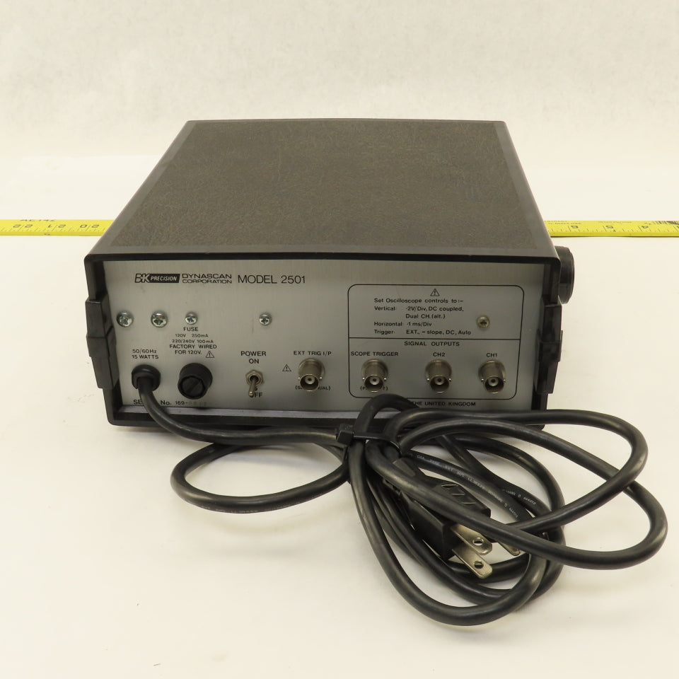 B+K Precision Dynascan Model 2501 Digital Storage Adapter Oscilloscope Control