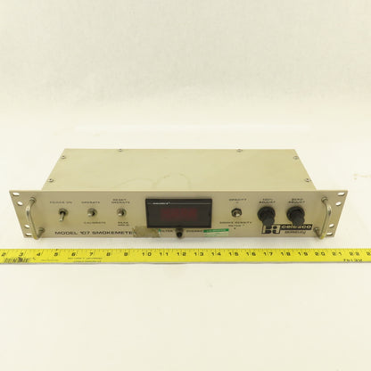 Telonic Berkeley Model 107 Smokemeter Diesel Exhaust Control Panel Parts/Repair
