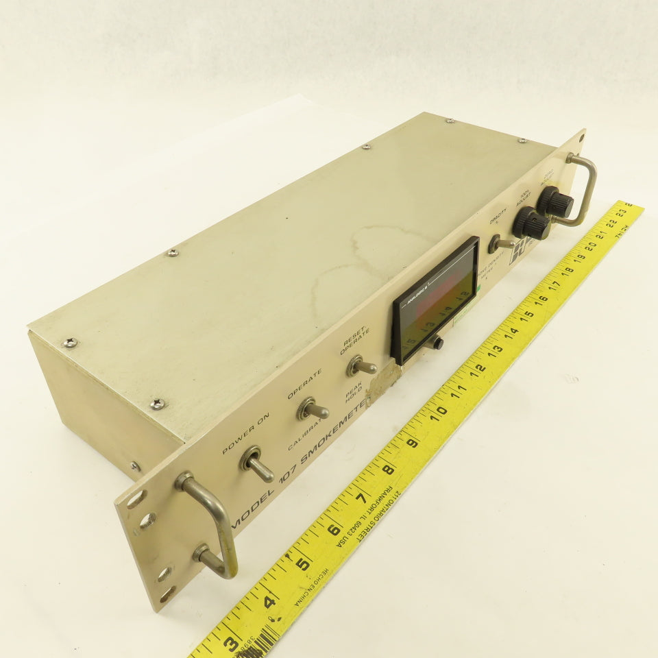 Telonic Berkeley Model 107 Smokemeter Diesel Exhaust Control Panel Parts/Repair