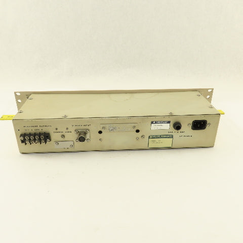Telonic Berkeley Model 107 Smokemeter Diesel Exhaust Control Panel Parts/Repair